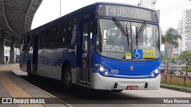 Auto Viação Navegantes 6113 na cidade de Porto Alegre, Rio Grande do Sul, Brasil, por Max Ramos. Número da foto: #9201449.