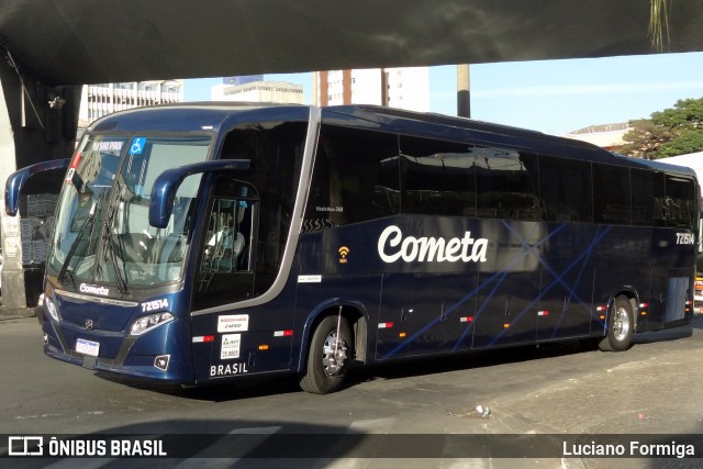 Viação Cometa 721514 na cidade de Belo Horizonte, Minas Gerais, Brasil, por Luciano Formiga. ID da foto: 9201682.