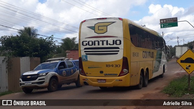 Empresa Gontijo de Transportes 18430 na cidade de Ituberá, Bahia, Brasil, por Adrielle Silva. ID da foto: 9201016.