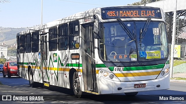 VAP - Viação Alto Petrópolis 4407 na cidade de Porto Alegre, Rio Grande do Sul, Brasil, por Max Ramos. Número da foto: #9205843.