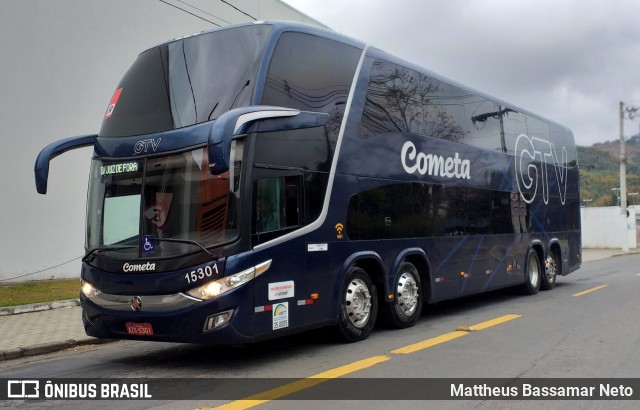 Viação Cometa 15301 na cidade de Juiz de Fora, Minas Gerais, Brasil, por Mattheus Bassamar Neto. Número da foto: #9205948.