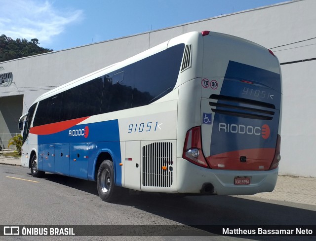 Viação Riodoce 91051 na cidade de Juiz de Fora, Minas Gerais, Brasil, por Mattheus Bassamar Neto. Número da foto: #9205925.