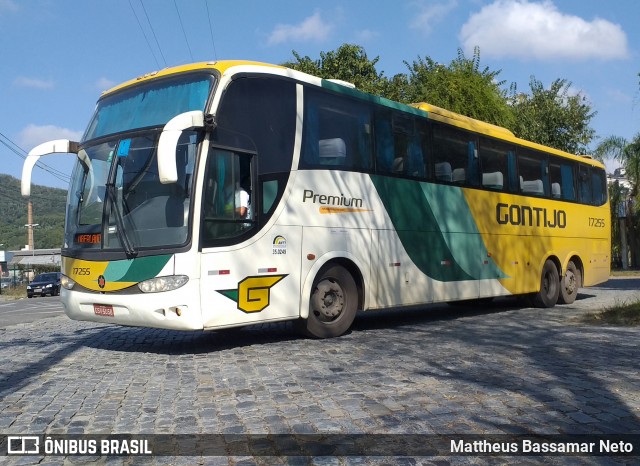 Empresa Gontijo de Transportes 17255 na cidade de Juiz de Fora, Minas Gerais, Brasil, por Mattheus Bassamar Neto. Número da foto: #9205811.