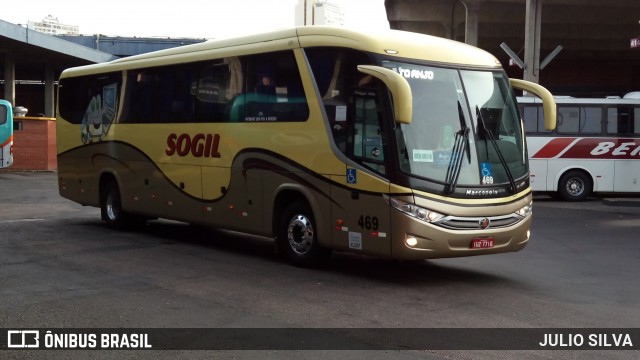 SOGIL - Sociedade de Ônibus Gigante Ltda. 469 na cidade de Porto Alegre, Rio Grande do Sul, Brasil, por JULIO SILVA. Número da foto: #9207003.