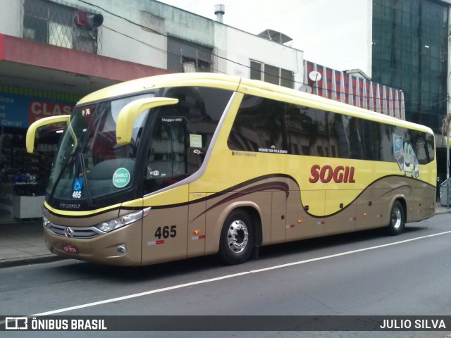 SOGIL - Sociedade de Ônibus Gigante Ltda. 465 na cidade de Porto Alegre, Rio Grande do Sul, Brasil, por JULIO SILVA. Número da foto: #9207238.