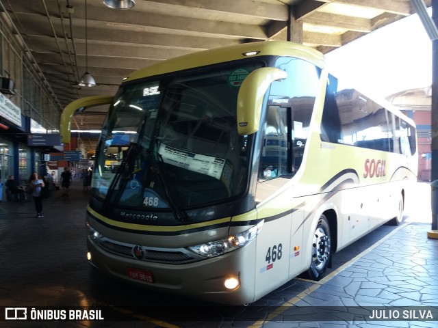 SOGIL - Sociedade de Ônibus Gigante Ltda. 468 na cidade de Porto Alegre, Rio Grande do Sul, Brasil, por JULIO SILVA. Número da foto: #9207030.