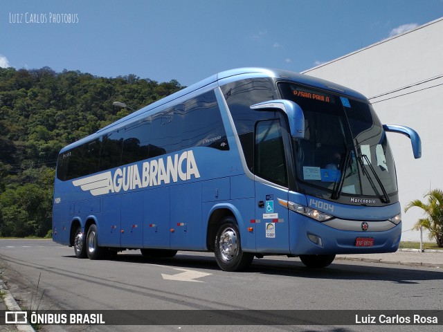 Viação Águia Branca 14004 na cidade de Juiz de Fora, Minas Gerais, Brasil, por Luiz Carlos Rosa. ID da foto: 9206900.