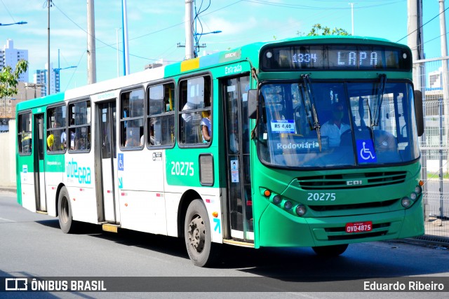 OT Trans - Ótima Salvador Transportes 20275 na cidade de Salvador, Bahia, Brasil, por Eduardo Ribeiro. Número da foto: #9205601.