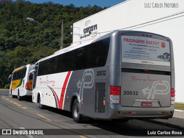 Paraibuna Transportes 20032 na cidade de Juiz de Fora, Minas Gerais, Brasil, por Luiz Carlos Rosa. ID da foto: 9206813.