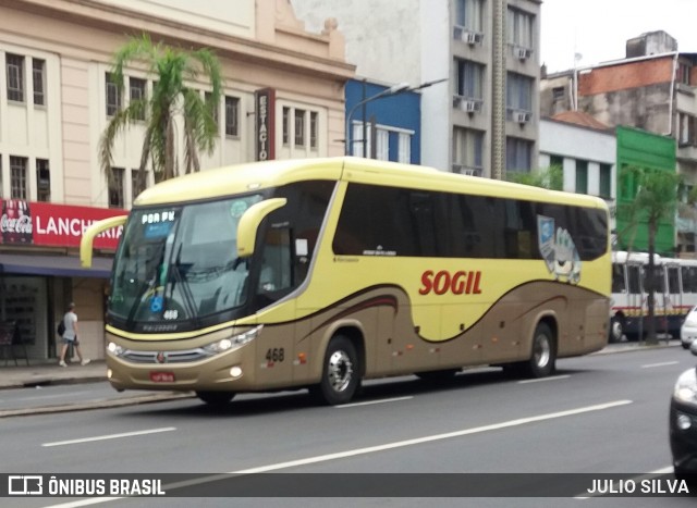 SOGIL - Sociedade de Ônibus Gigante Ltda. 468 na cidade de Porto Alegre, Rio Grande do Sul, Brasil, por JULIO SILVA. Número da foto: #9206996.