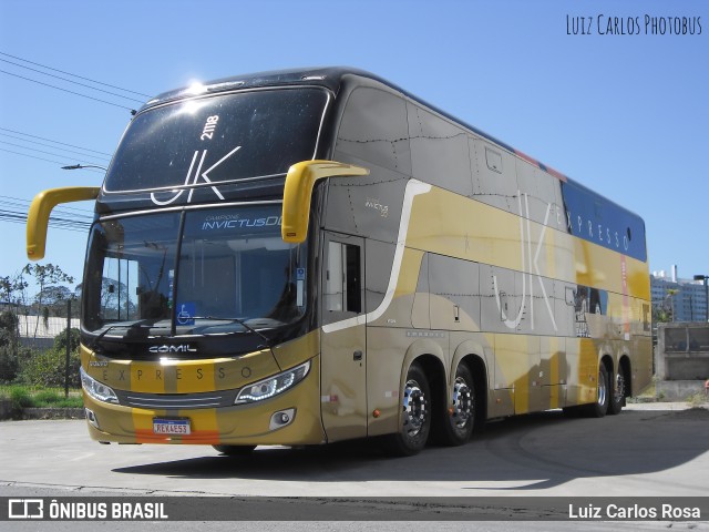 Expresso JK 21118 na cidade de Juiz de Fora, Minas Gerais, Brasil, por Luiz Carlos Rosa. Número da foto: #9206872.