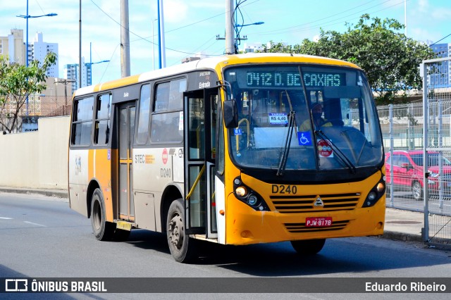STEC - Subsistema de Transporte Especial Complementar D-240 na cidade de Salvador, Bahia, Brasil, por Eduardo Ribeiro. Número da foto: #9205582.