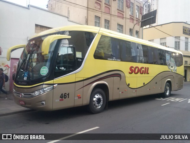 SOGIL - Sociedade de Ônibus Gigante Ltda. 461 na cidade de Porto Alegre, Rio Grande do Sul, Brasil, por JULIO SILVA. ID da foto: 9207361.