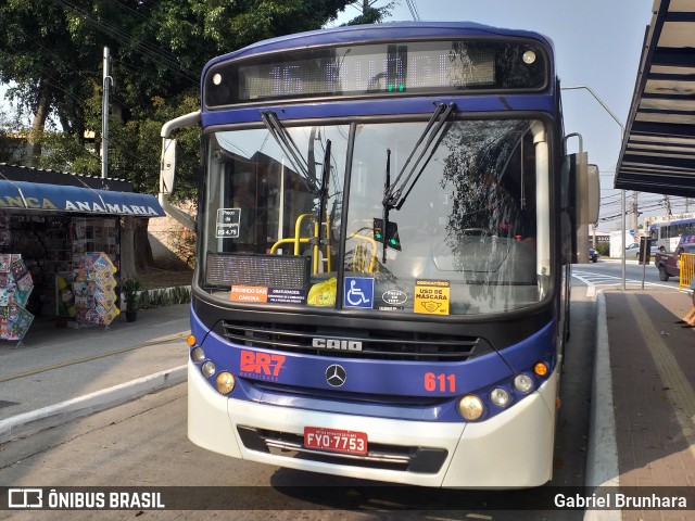 BR7 Mobilidade 611 na cidade de São Bernardo do Campo, São Paulo, Brasil, por Gabriel Brunhara. Número da foto: #9205936.