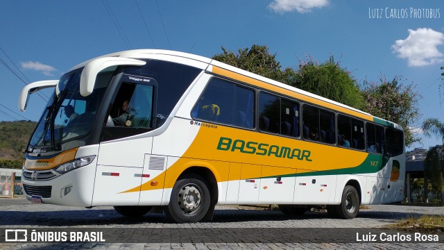 Viação Bassamar 147 na cidade de Juiz de Fora, Minas Gerais, Brasil, por Luiz Carlos Rosa. Número da foto: #9206830.