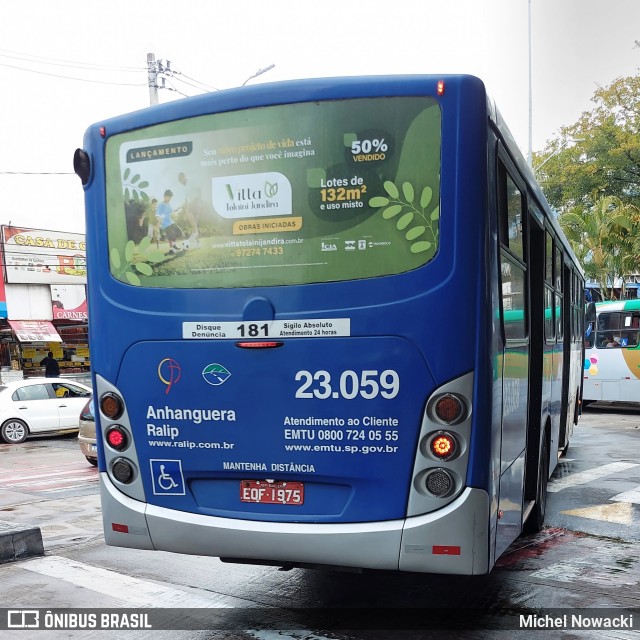 Ralip Transportes Rodoviários 23.059 na cidade de Jandira, São Paulo, Brasil, por Michel Nowacki. Número da foto: #9207487.