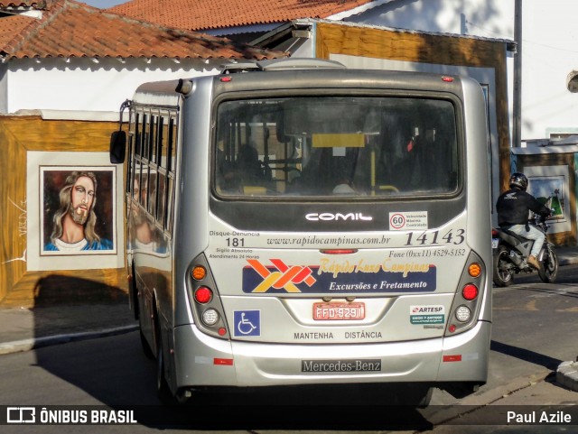 Rápido Campinas RL-14143 na cidade de Itupeva, São Paulo, Brasil, por Paul Azile. Número da foto: #9204806.