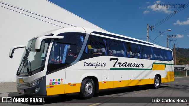 Transur - Transporte Rodoviário Mansur 6660 na cidade de Juiz de Fora, Minas Gerais, Brasil, por Luiz Carlos Rosa. Número da foto: #9206821.