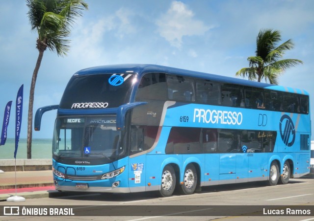Auto Viação Progresso 6159 na cidade de Recife, Pernambuco, Brasil, por Lucas Ramos. Número da foto: #9206431.
