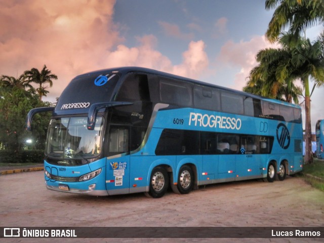 Auto Viação Progresso 6019 na cidade de Recife, Pernambuco, Brasil, por Lucas Ramos. ID da foto: 9206438.