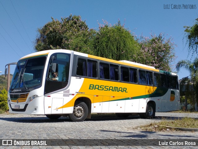 Viação Bassamar 107 na cidade de Juiz de Fora, Minas Gerais, Brasil, por Luiz Carlos Rosa. ID da foto: 9210098.