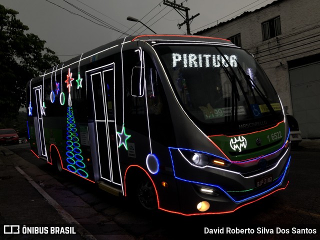 Transcooper > Norte Buss 1 6522 na cidade de São Paulo, São Paulo, Brasil, por David Roberto Silva Dos Santos. Número da foto: #9207671.