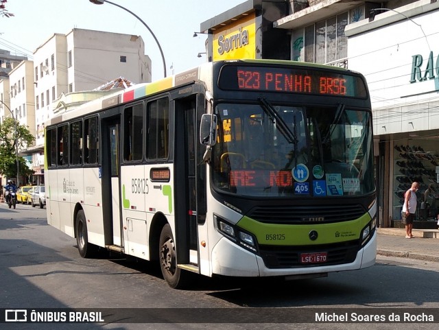 Viação Nossa Senhora de Lourdes B58125 na cidade de Rio de Janeiro, Rio de Janeiro, Brasil, por Michel Soares da Rocha. Número da foto: #9210007.