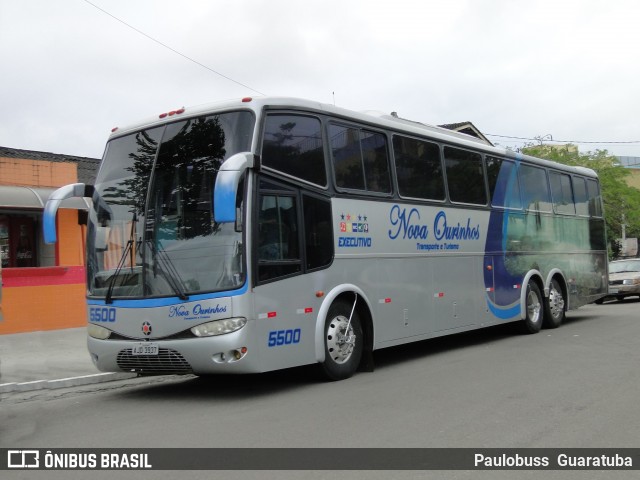 Nova Ourinhos Transporte e Turismo 5500 na cidade de Guaratuba, Paraná, Brasil, por Paulobuss  Guaratuba. ID da foto: 9209898.