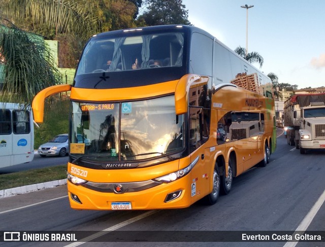 Viação Águia Branca 50520 na cidade de Cariacica, Espírito Santo, Brasil, por Everton Costa Goltara. Número da foto: #9208292.