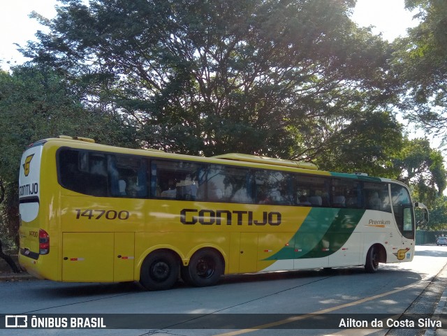 Empresa Gontijo de Transportes 14700 na cidade de São Paulo, São Paulo, Brasil, por Ailton da Costa Silva. ID da foto: 9210060.