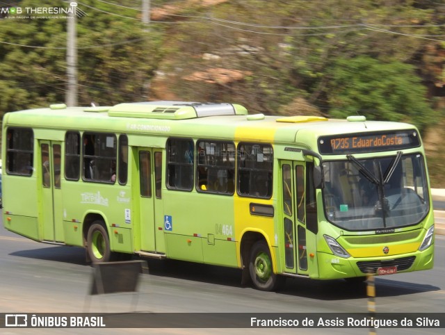 Transcol Transportes Coletivos 04464 na cidade de Teresina, Piauí, Brasil, por Francisco de Assis Rodrigues da Silva. Número da foto: #9208067.