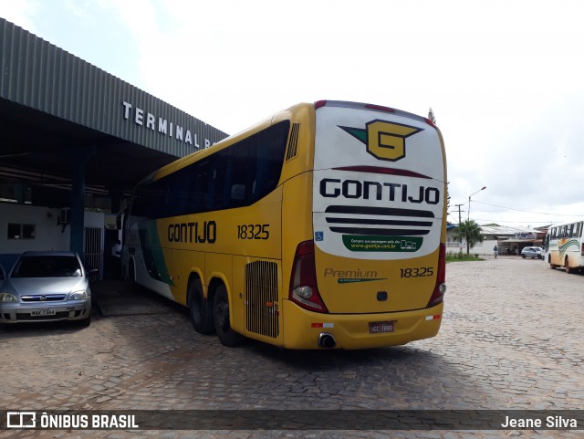 Empresa Gontijo de Transportes 18325 na cidade de Ituberá, Bahia, Brasil, por Jeane Silva. Número da foto: #9208653.