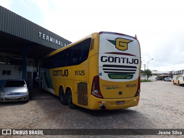 Empresa Gontijo de Transportes 18325 na cidade de Ituberá, Bahia, Brasil, por Jeane Silva. ID da foto: 9208653.