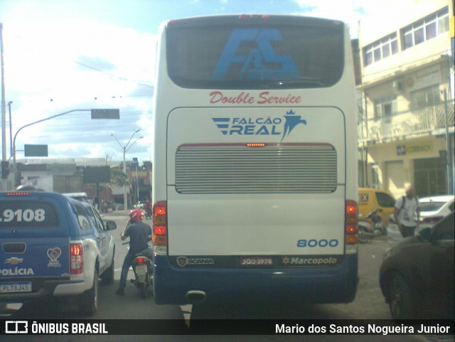 Falcão Real 8000 na cidade de Capim Grosso, Bahia, Brasil, por Mario dos Santos Nogueira Junior. Número da foto: #9212477.