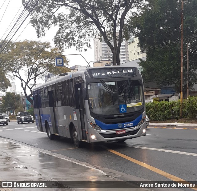 Transcooper > Norte Buss 2 6502 na cidade de São Paulo, São Paulo, Brasil, por Andre Santos de Moraes. ID da foto: 9212205.