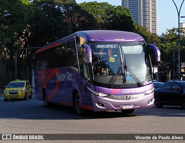 Twister Rio Transporte e Turismo 1008 na cidade de Rio de Janeiro, Rio de Janeiro, Brasil, por Vicente de Paulo Alves. Número da foto: #9211188.