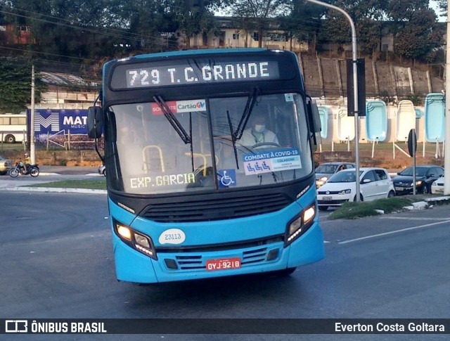 Viação Grande Vitória 23113 na cidade de Cariacica, Espírito Santo, Brasil, por Everton Costa Goltara. ID da foto: 9210842.