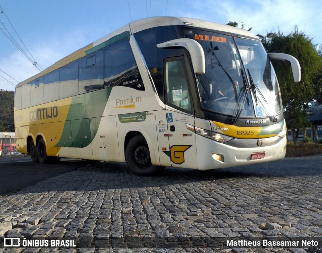 Empresa Gontijo de Transportes 18925 na cidade de Juiz de Fora, Minas Gerais, Brasil, por Mattheus Bassamar Neto. ID da foto: 9211604.