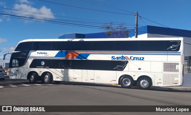 VUSC - Viação União Santa Cruz 3500 na cidade de Santiago, Rio Grande do Sul, Brasil, por Mauricio Lopes. ID da foto: 9211612.