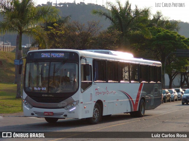 Paraibuna Transportes 16016 na cidade de Juiz de Fora, Minas Gerais, Brasil, por Luiz Carlos Rosa. ID da foto: 9212660.