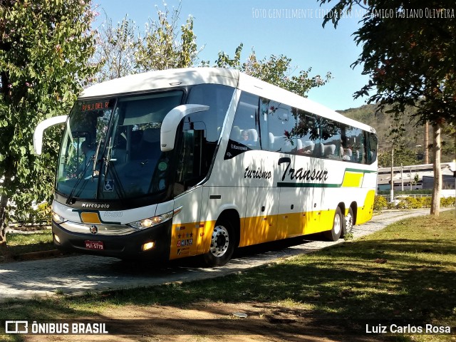 Transur - Transporte Rodoviário Mansur 8550 na cidade de Juiz de Fora, Minas Gerais, Brasil, por Luiz Carlos Rosa. ID da foto: 9212669.