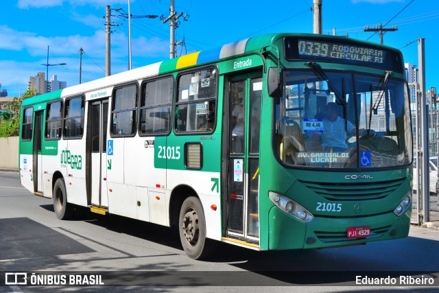 OT Trans - Ótima Salvador Transportes 21015 na cidade de Salvador, Bahia, Brasil, por Eduardo Ribeiro. ID da foto: 9212032.