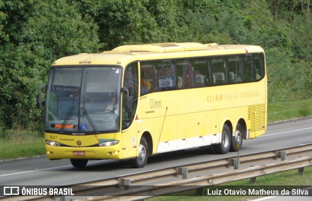 Viação Itapemirim 8657 na cidade de Santa Isabel, São Paulo, Brasil, por Luiz Otavio Matheus da Silva. ID da foto: 9211858.