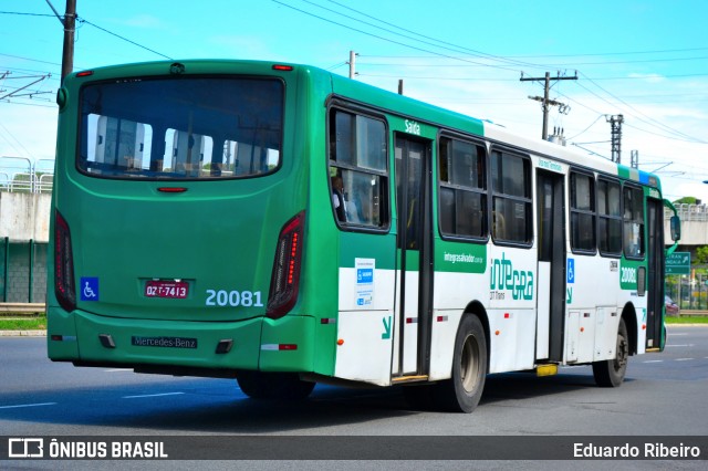 OT Trans - Ótima Salvador Transportes 20081 na cidade de Salvador, Bahia, Brasil, por Eduardo Ribeiro. Número da foto: #9212027.