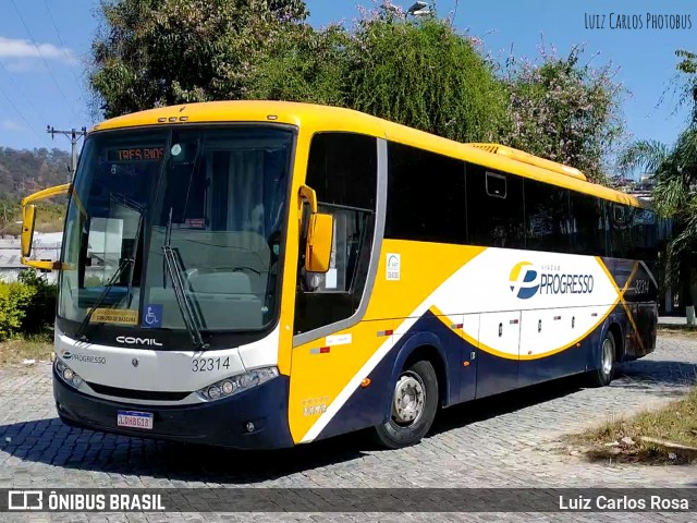 Viação Progresso 32314 na cidade de Juiz de Fora, Minas Gerais, Brasil, por Luiz Carlos Rosa. Número da foto: #9212732.