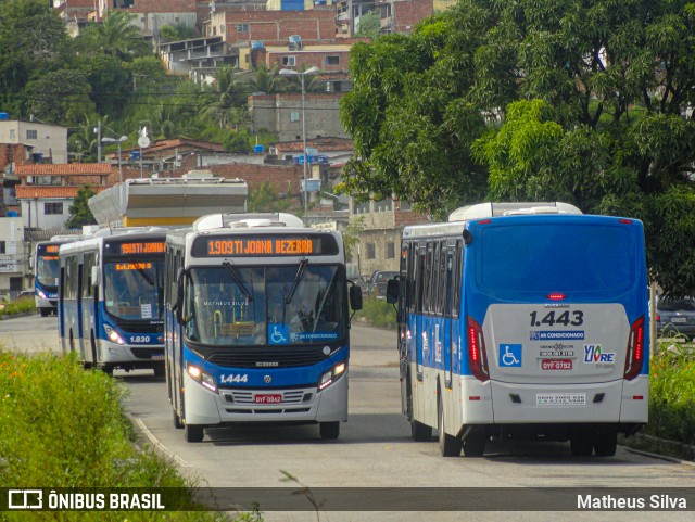 Itamaracá Transportes 1.443 na cidade de Olinda, Pernambuco, Brasil, por Matheus Silva. ID da foto: 9212668.