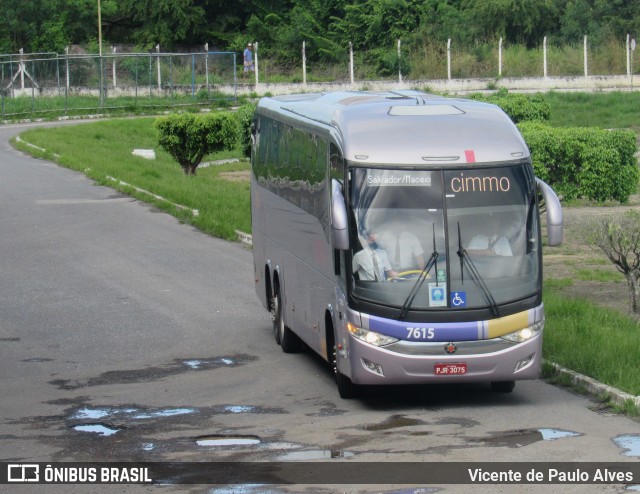 Rota Transportes Rodoviários 7615 na cidade de Aracaju, Sergipe, Brasil, por Vicente de Paulo Alves. ID da foto: 9210975.