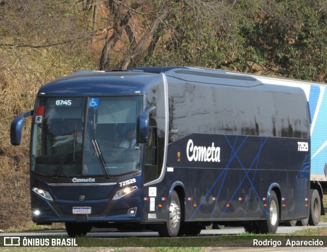 Viação Cometa 721529 na cidade de Carmópolis de Minas, Minas Gerais, Brasil, por Rodrigo  Aparecido. ID da foto: 9214693.