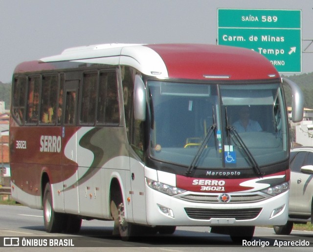 Viação Serro 36021 na cidade de Carmópolis de Minas, Minas Gerais, Brasil, por Rodrigo  Aparecido. Número da foto: #9214589.