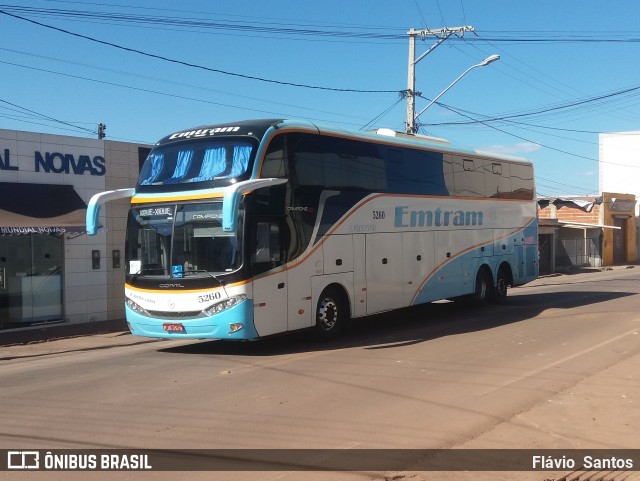 Emtram 5260 na cidade de Barra da Estiva, Bahia, Brasil, por Flávio  Santos. Número da foto: #9215362.